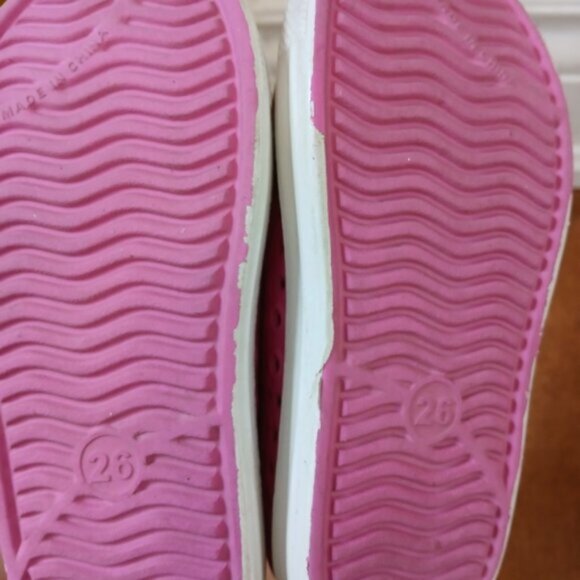 Kids Pink Slip-On Shoes - Picture 2 of 2